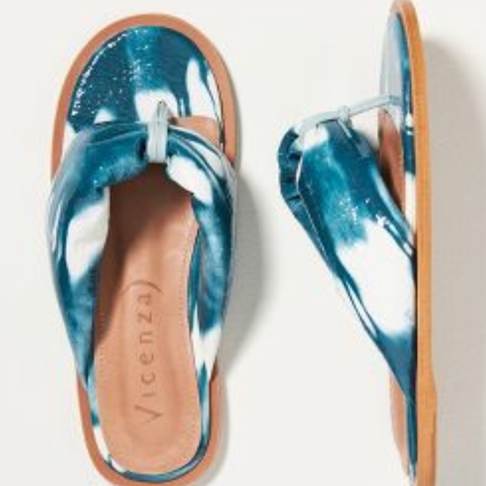 Vicenza Alexia Puffy Flip Flop Sandals